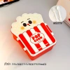 Creative shaped popcorn lunch box, bento box, compartments, student and children's lunch box, fresh-keeping box, cute bento box Specification image